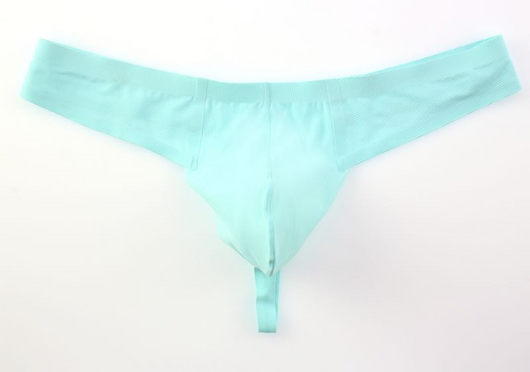 Calzoncillo Tipo Tanga para Hombre Bajo Sexy Sin Costuras con Rayas - Image 28