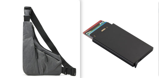 Bolsa Cruzada Triangular para Hombre - Casual y Funcional - Image 17