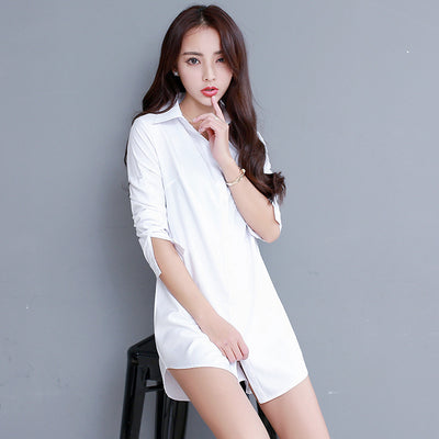 Pijama Elegante de Chifón con Blusa de Manga Larga - Image 6