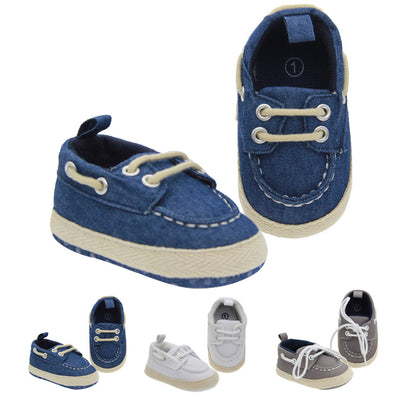 Zapatos Casuales Azul Denim para Niños Pequeños - Image 12