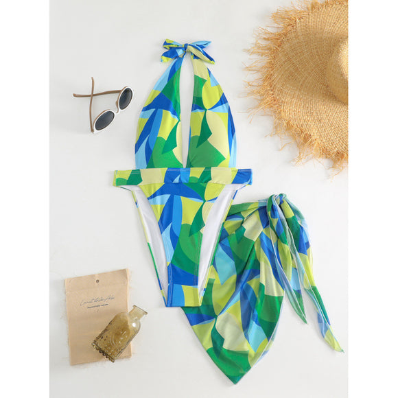 Conjunto de Falda Playera Elegante con Encaje y Espalda Descubierta