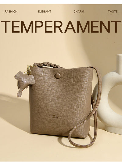 Bolso Bandolera de Cuero Suave para Celular Multicompartimento - Image 10