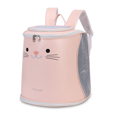 Mochila Transportadora Plegable para Mascotas - Gran Capacidad para Gatos y Perros - Image 8