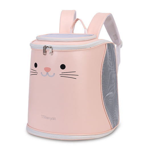 Mochila Transportadora Plegable para Mascotas - Gran Capacidad para Gatos y Perros - Image 8