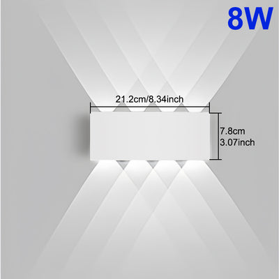Lámpara de Pared LED Telescópica Blanca Resistente al Agua - Image 11