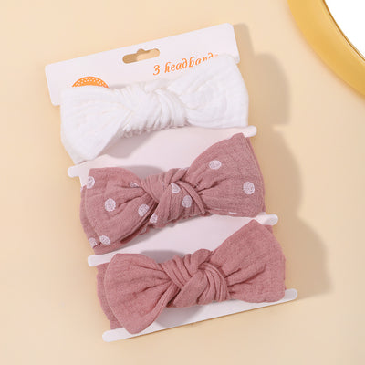 Set de 3 Diademas Infantiles con Moños Otoño - Image 15