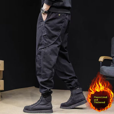 Pantalones de Trabajo Jogger Forro Polar para Hombre Tallas Grandes - Image 2