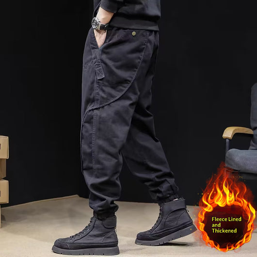 Pantalones de Trabajo Jogger Forro Polar para Hombre Tallas Grandes - Image 2