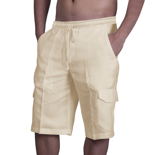 Pantalones Cargo de Playa para Hombre con Múltiples Bolsillos - Image 4