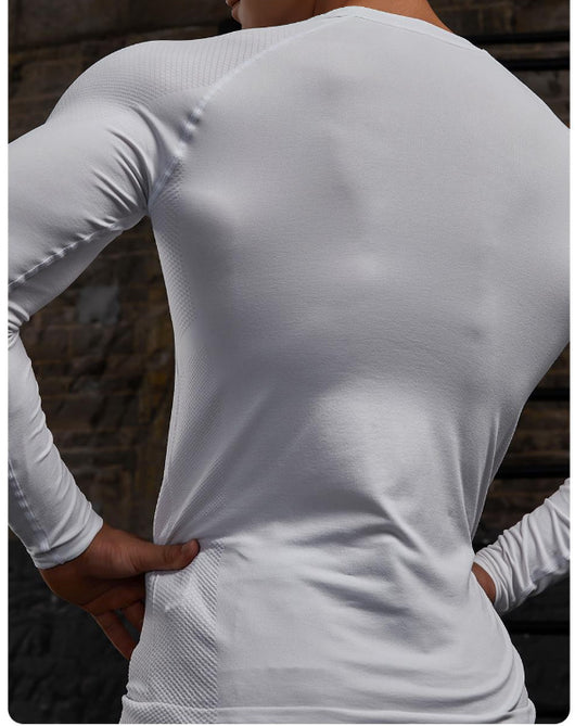 Polera Deportiva Ajustada con Cierre de Cremallera para Entrenamiento y Outdoor - Image 18