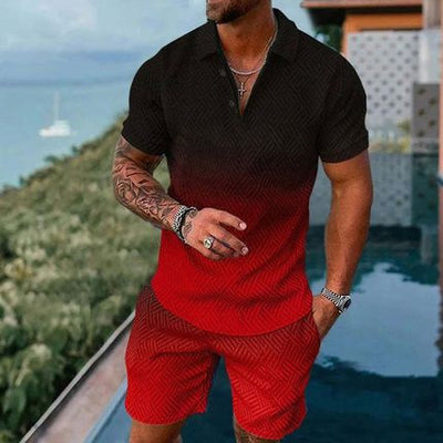 Polo Casual Versátil con Cierre para Hombre - Diseño Simple y Moderno - Image 10