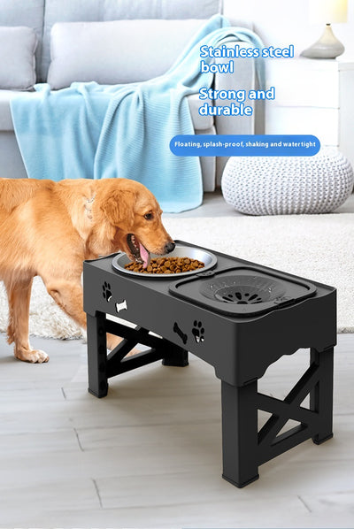 Comedero Elevado Doble para Mascotas en Acero Inoxidable - Image 14