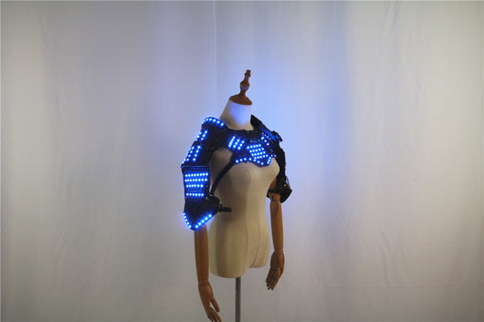 Chaleco Luminoso de Cuero PU con LED Integrado - Image 5