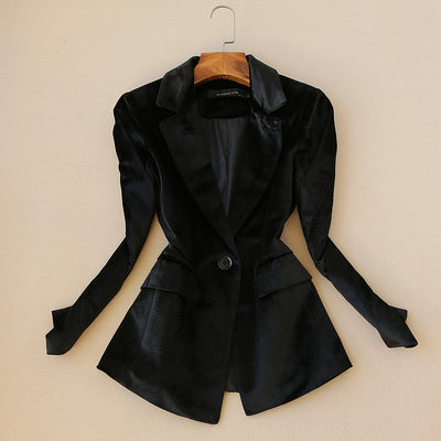 Conjunto de Traje Ejecutivo Mujer: Blazer Ajustado + Pantalón Talle Alto - Image 12