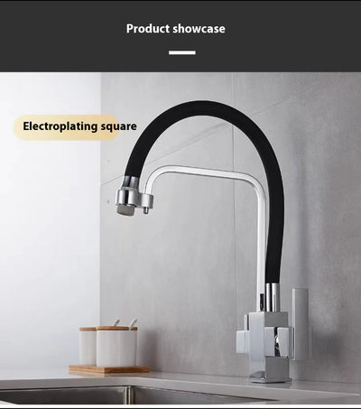 Grifo Purificador de Agua Telescópico con Tubo de Resorte para Cocina - Image 27