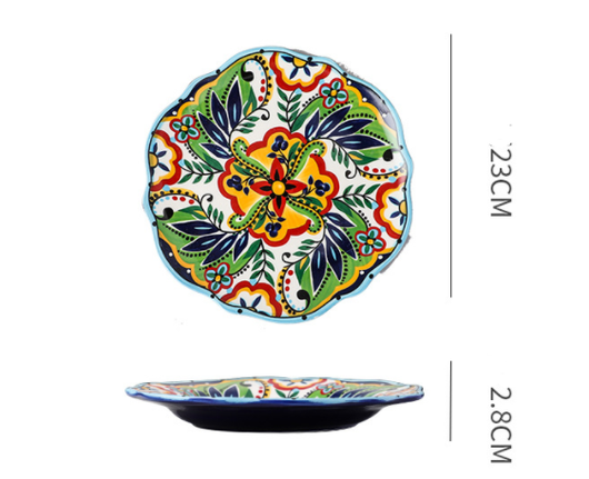 Vajilla Cerámica Bohemia con Diseño Artesanal - Image 26