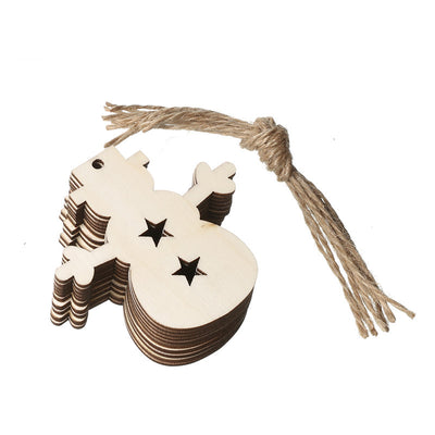 Adorno Navideño de Madera Recortado con Atmósfera Festiva - Image 18