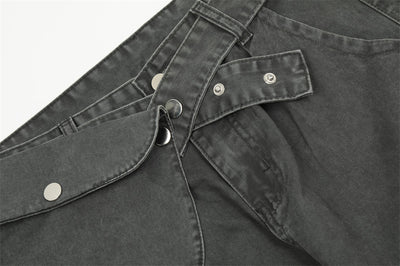 Pantalones Denim Holgados Tácticos para Hombre - Image 7