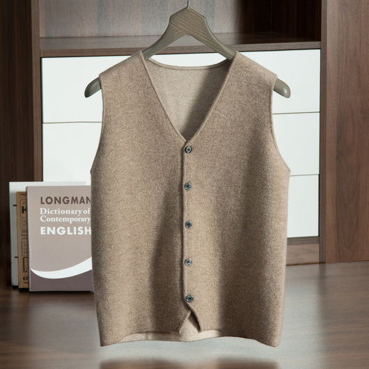 Chaleco de Punto Premium Cuello V para Hombre - Image 7