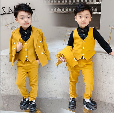 Traje Elegante para Niños - Diseño Minimalista Pasarela - Image 10