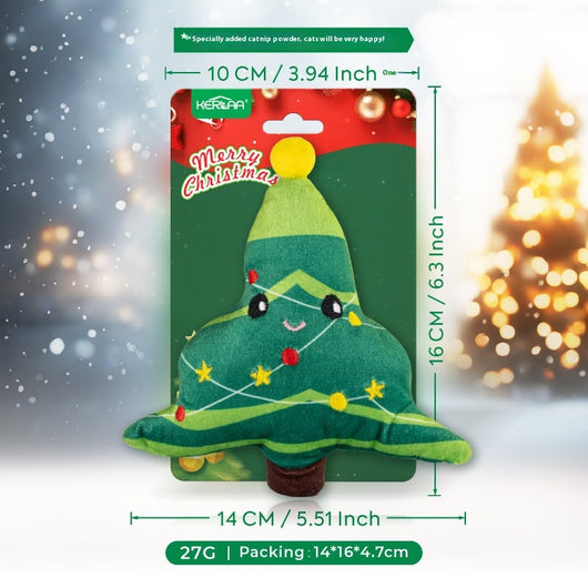Juguete Peluche Navideño para Gatos con Catnip - Image 8