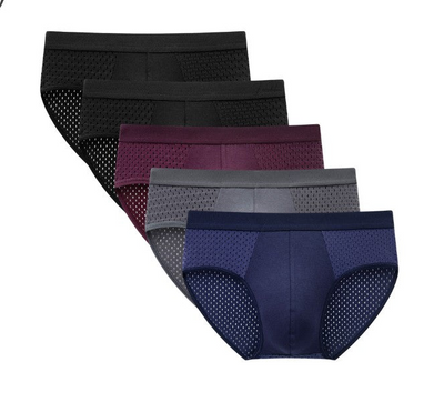 Calzoncillos Triangulares de Malla Transpirable Secado Rápido Ice Silk - Image 15