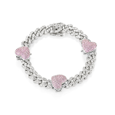 Pulsera Tobillera Corazón Circonia Chapada - Accesorio Versátil para Mujer - Image 9