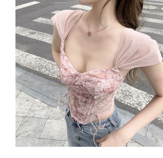 Top Encaje con Tirantes Finos - Slip Elegante para Usar Visible - Image 18