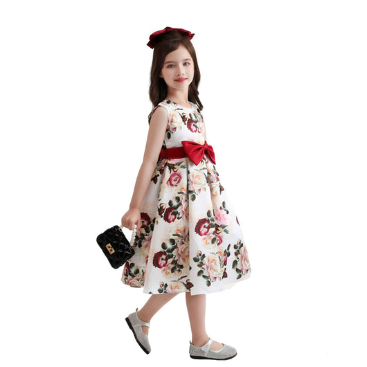 Vestido Princesa Estampado para Niñas y Adolescentes