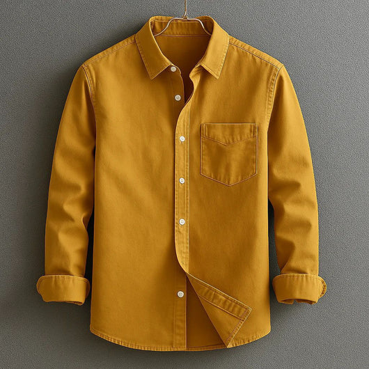 Camisa Casual de Negocios para Hombre Otoño - Image 3