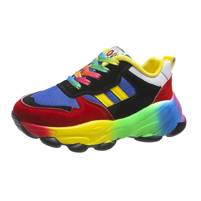 Zapatos Deportivos para Mujer con Plataforma Gruesa y Cordones Frontales - Image 6