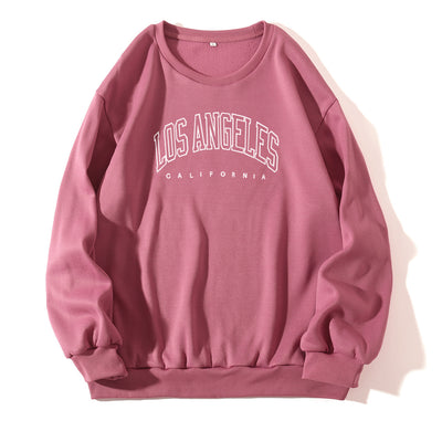 Sudadera Cuello Redondo con Estampado de Letras - Image 7