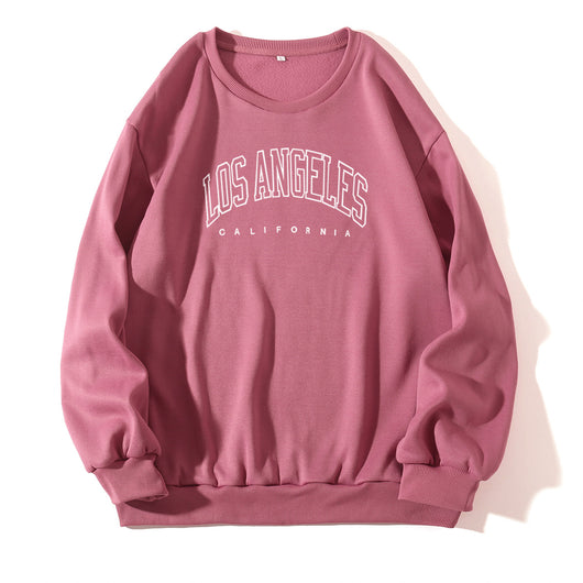 Sudadera Cuello Redondo con Estampado de Letras - Image 7