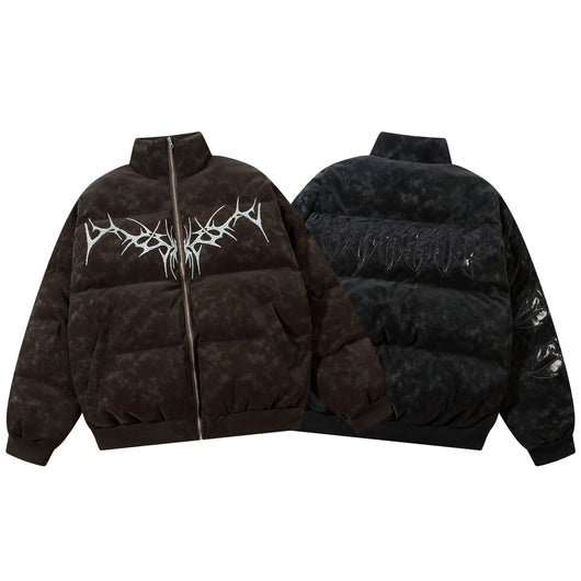 Abrigo Tipo Pan Retro Americano para Otoño Invierno - Image 3