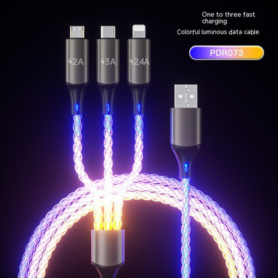 Cable de Carga y Datos RGB con Efecto Color Mágico - Image 12