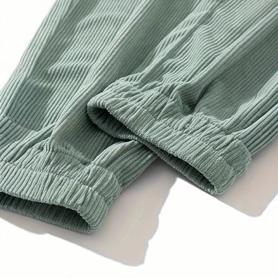 Pantalones de Trabajo Corduroy Talla Grande con Ajuste en Tobillo - Image 5