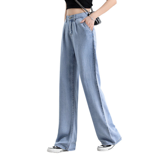 Jeans Holgados de Cintura Alta en Tencel - Comodidad Total - Image 5