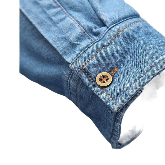 Camisa Vaquera de Manga Larga para Hombre - Image 5