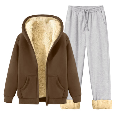 Conjunto Sudadera con Forro Polar Otoño Invierno - Image 10