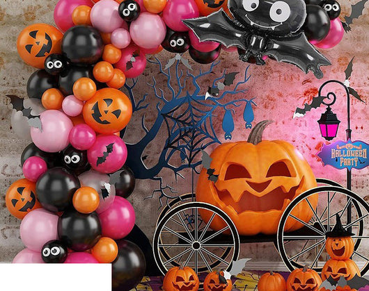 Juego de Globos de Látex y Aluminio para Halloween - Image 3