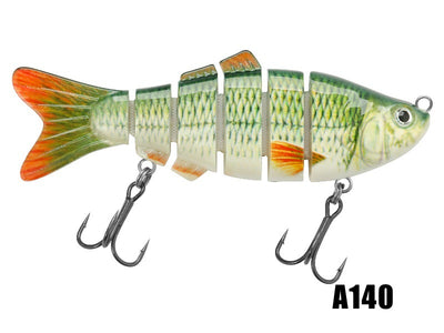 Anzuelo Artificial Biónico 6 Nudos Multi-sección con Nado Realista - Image 3