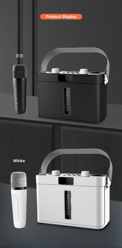 Parlante Bluetooth Karaoke Profesional con Doble Micrófono para Eventos - Image 8