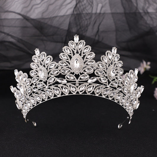 Corona de Cristal Brillante con Rhinestones - Accesorio Elegante Europeo y Americano - Image 8