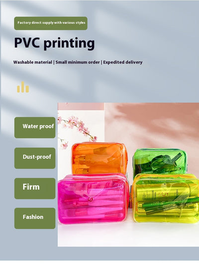 Bolsa Cosmética Transparente de Gran Capacidad - Organizador Versátil - Image 14