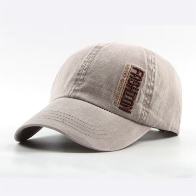 Gorra de Béisbol Deportiva para Montaña con Bordado de Letras - Algodón Premium - Image 2