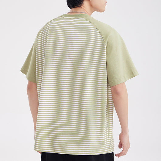 Playera de Rayas con Combinación de Colores para Hombre - Image 3