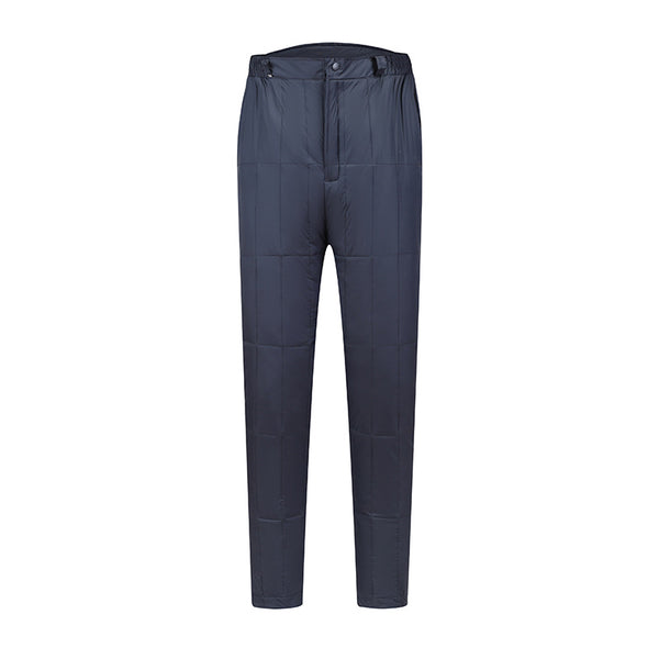 Pantalones de Algodón Grueso Cintura Alta Oversized Rectos para Hombre - Image 6