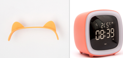 Reloj Despertador Digital con Luz Nocturna, Termómetro y Carga USB para Niños - Image 21