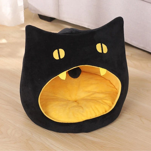 Cama Cálida para Gatos en Forma de Gatito - Casa Acogedora para Mascotas Pequeñas - Image 11