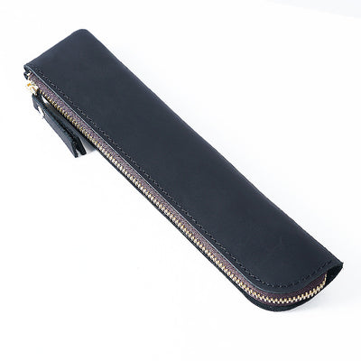 Estuche Portalápices de Cuero Genuino Estilo Retro - Image 6